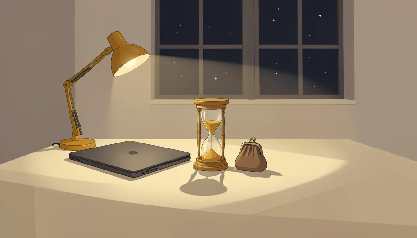 Illustration: Close Your Laptop and Keep the Side Project Moving Without Burning Your Card
